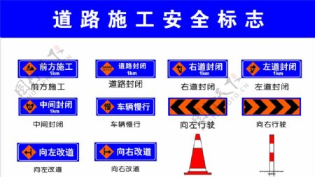 道路指示标志交通路标