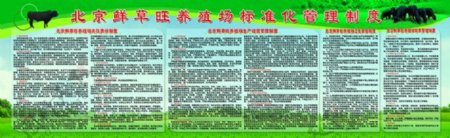 北京鲜草旺养殖标准化管理制度