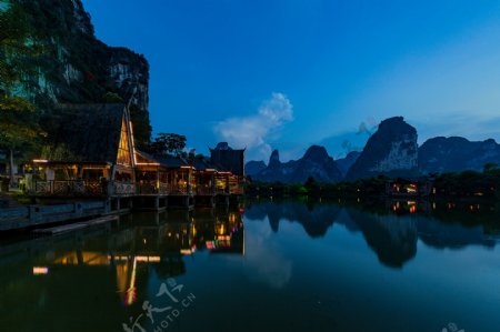 广西明仕田园风景