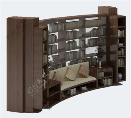 书柜模型
