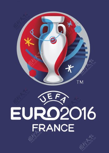 欧洲杯logo矢量图片