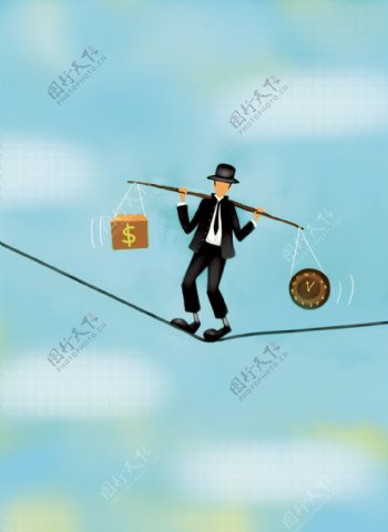 商业金融插画素材图片