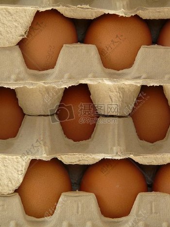特写营养鸡蛋