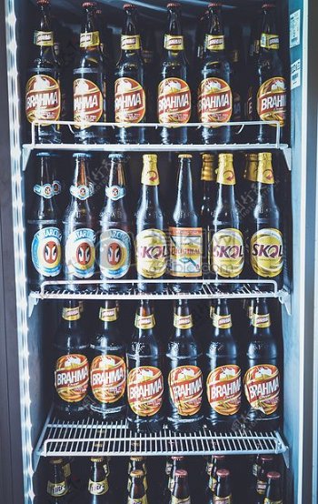 酒吧瓶饮料葡萄酒啤酒啤酒冰箱标贴