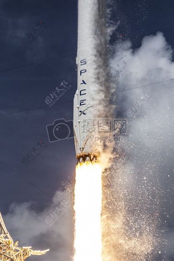 空间火星系宇宙科学发射火箭发现升空航天飞机宇宙飞船SpaceX公司