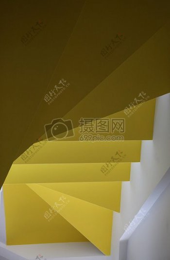 楼梯艺术黄色建筑颜色颜色楼梯公共领域图像