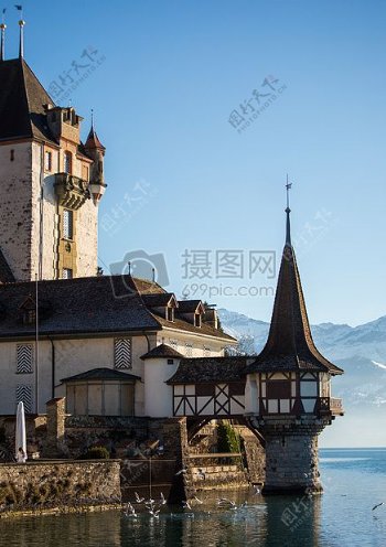 景观湖城堡瑞士保管宫