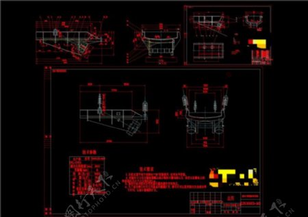 给料机总图机械图纸