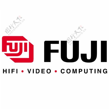 FUJI创意logo标志设计