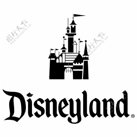迪士尼地标logo设计