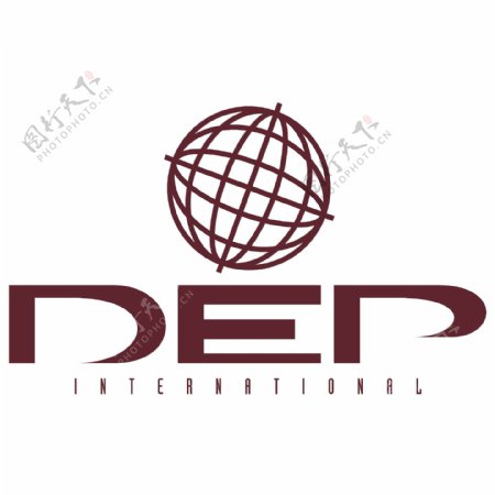 DEP简约logo图标设计
