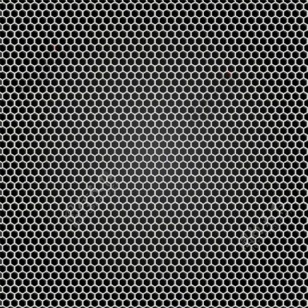 六边形镂空金属背景图片1