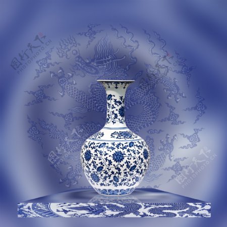中国传统瓷器青花瓷图片
