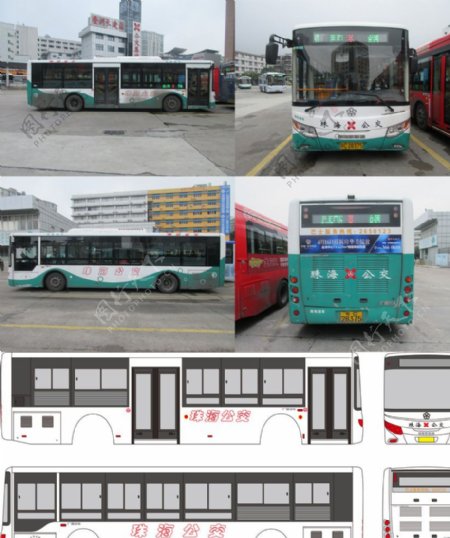 珠海公交车车型图E