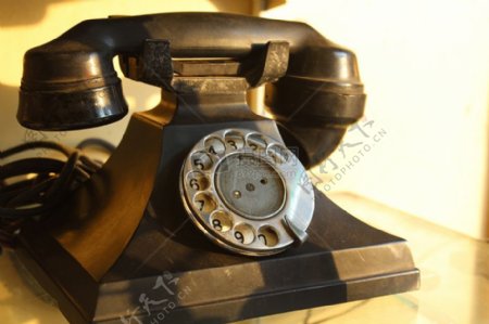 复古的电话模型