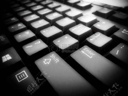 电脑键盘的字符