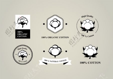 棉花图标设计