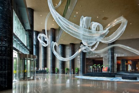 上海浦东洲际酒店海华大厅设计图片