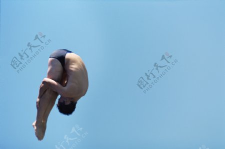跳水运动员摄影图片图片
