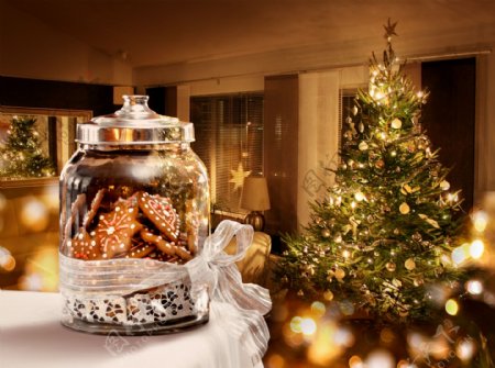 圣诞树与姜饼