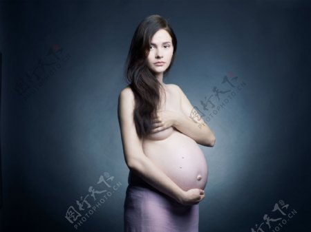 高清孕妇摄影图片