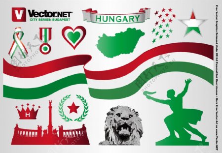 布达佩斯免费矢量图形