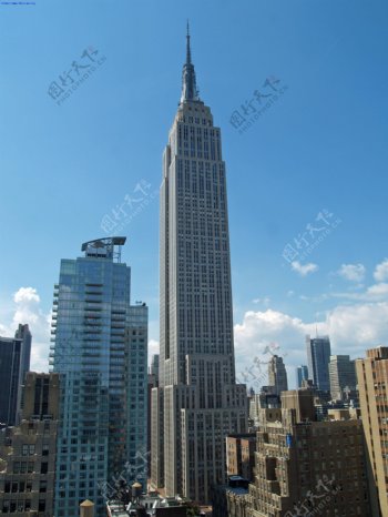 美国纽约帝国大厦图片