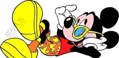 米老鼠迪斯尼卡通人物矢量素材ai格式65