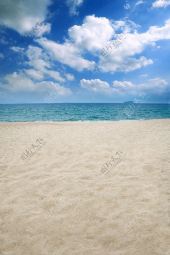 沙滩风景图片