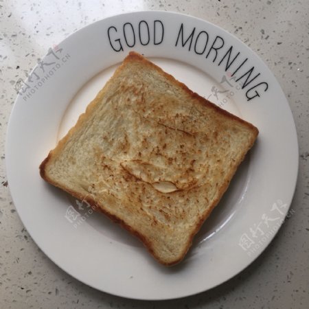 早餐面包图片