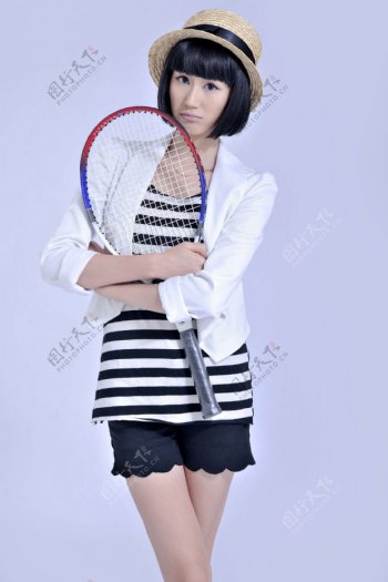 网球宝贝图片