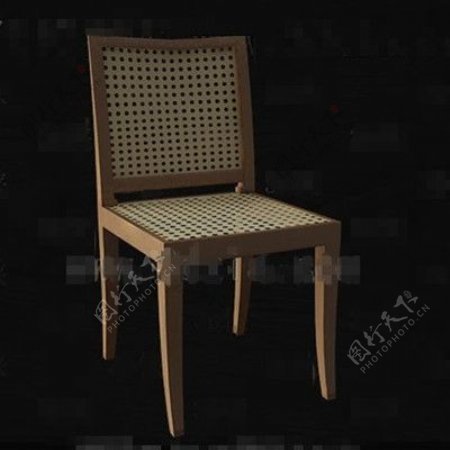 藤编织镂空椅