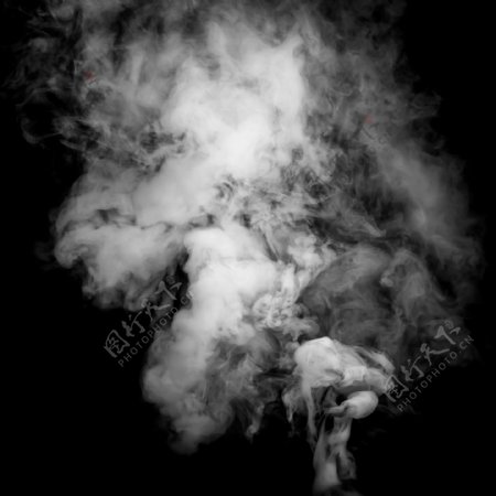 灰色烟雾效果图片