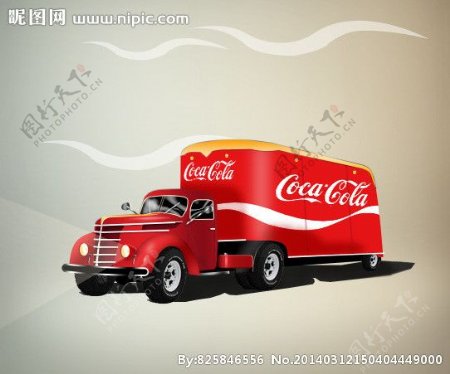 可口可乐公司运输卡车