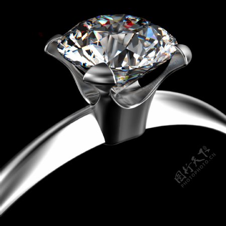钻石戒指设计素材