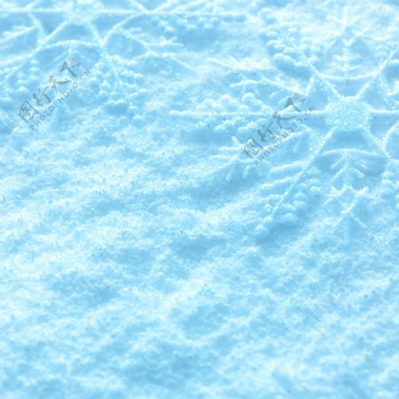 雪地背景素材图片