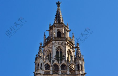 德国慕尼黑钟楼图片