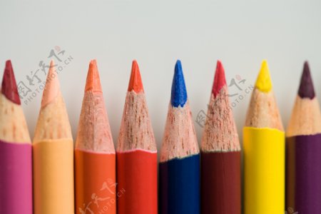 彩色铅笔学习工具图片