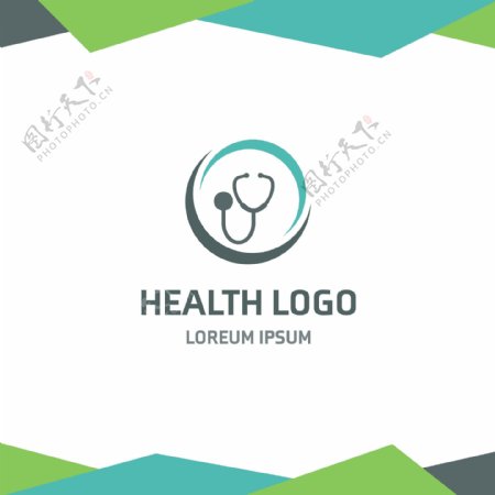 健康logo模板