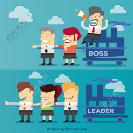 老板和领导概念