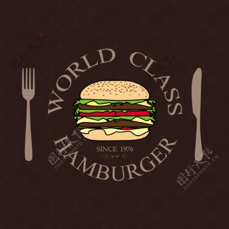 世界级的汉堡