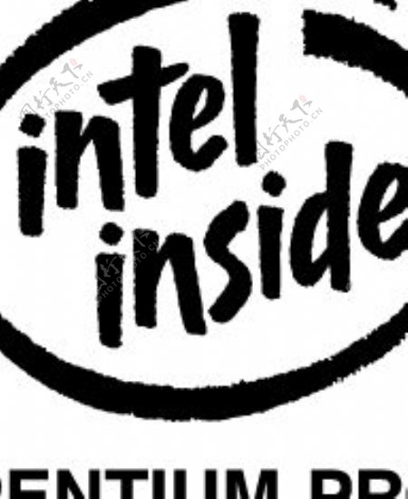 IntelPentiumPrologo设计欣赏英特尔PentiumPro标志设计欣赏