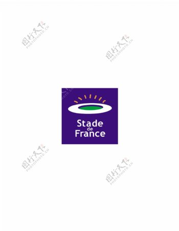 StadedeFrancelogo设计欣赏职业足球队标志StadedeFrance下载标志设计欣赏