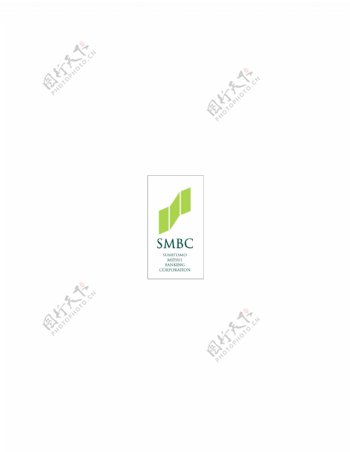 SMBClogo设计欣赏SMBC金融业标志下载标志设计欣赏