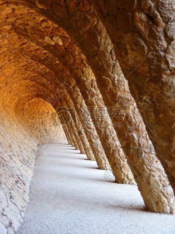 巴塞罗那石质环形走廊