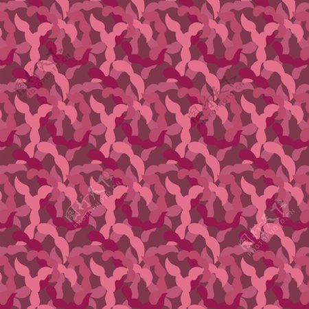 抽象粉红形状图案设计