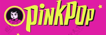 Pinkpop2007logo设计欣赏Pinkpop2007CD标志下载标志设计欣赏