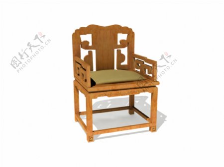 室内家具之椅子123D模型