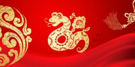中国新年背景设计图片
