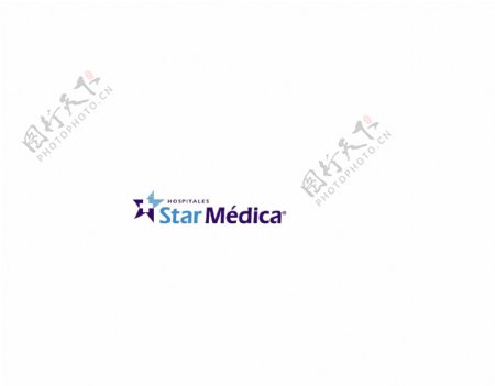 StarMedicalogo设计欣赏StarMedica保健组织标志下载标志设计欣赏